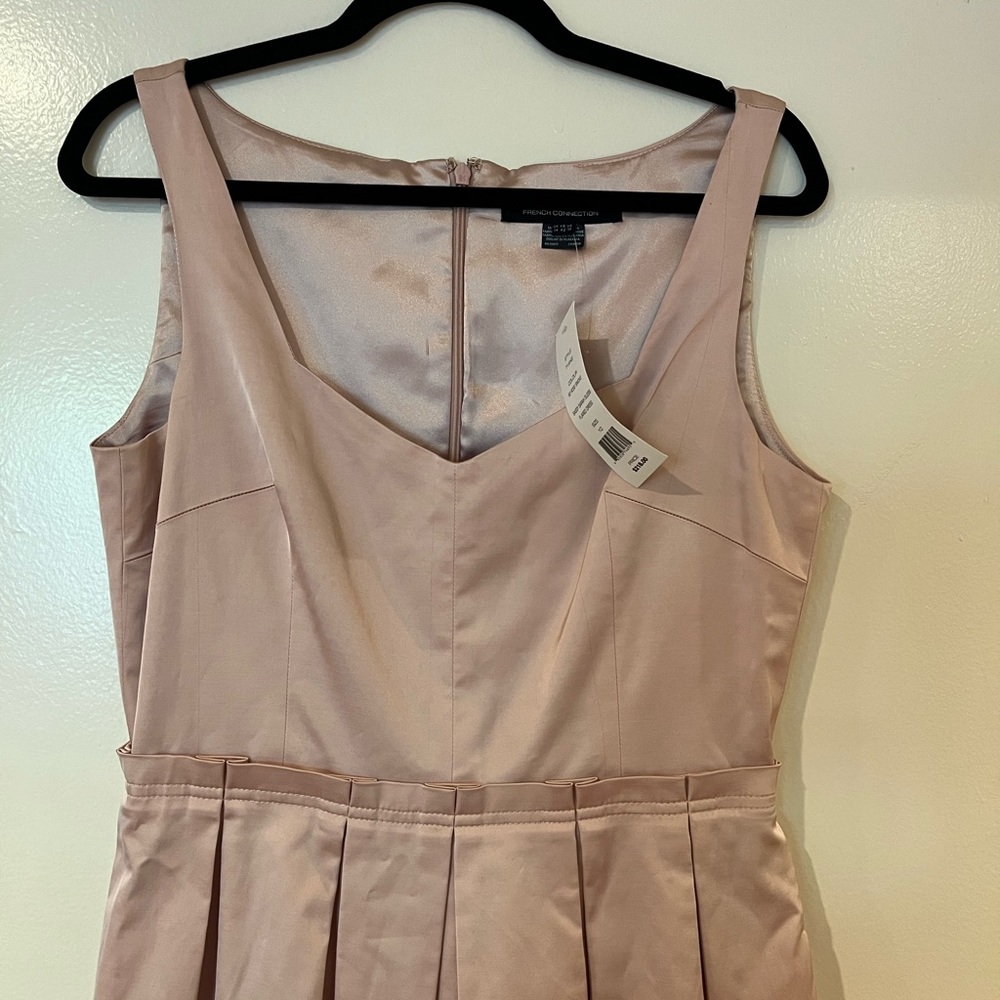 NWT French Connection Sassy Sara Sless Flared Dress Size 10 - Picture 7 of 8